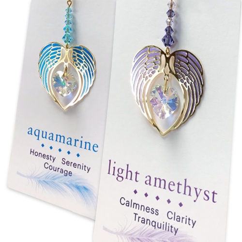 New Carded Angel Birth Hearts from Wild Things Gifts